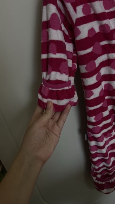 Флисовый комбенизон huppa