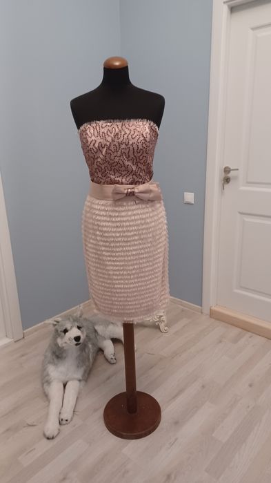 Rochie ocazie ,,accesorizata cu capa