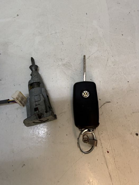 Contact pornire butuc portier cheie briceag VW Golf 6 Scurt Hatchback Original