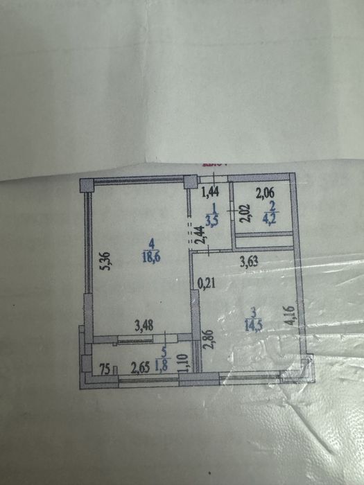 Квартира 1 комнатная