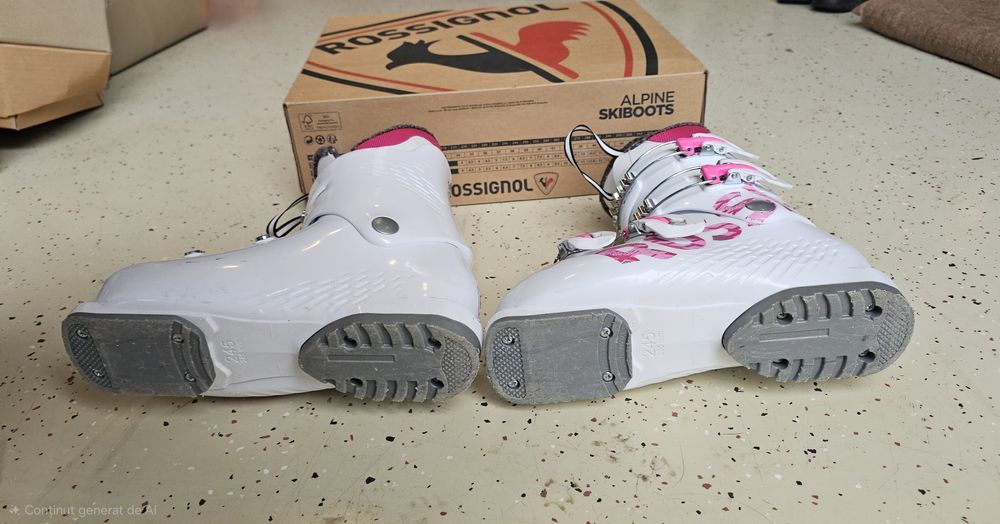 Clapari copii Rossignol Fun Girl 4 White -  marimea 24.5