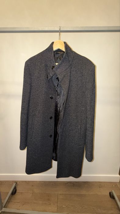 Пальто Zara серый цвет