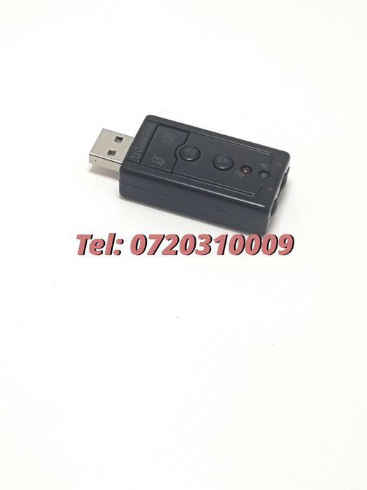 Placa De Sunet Usb Virtual 71 Plug And Play