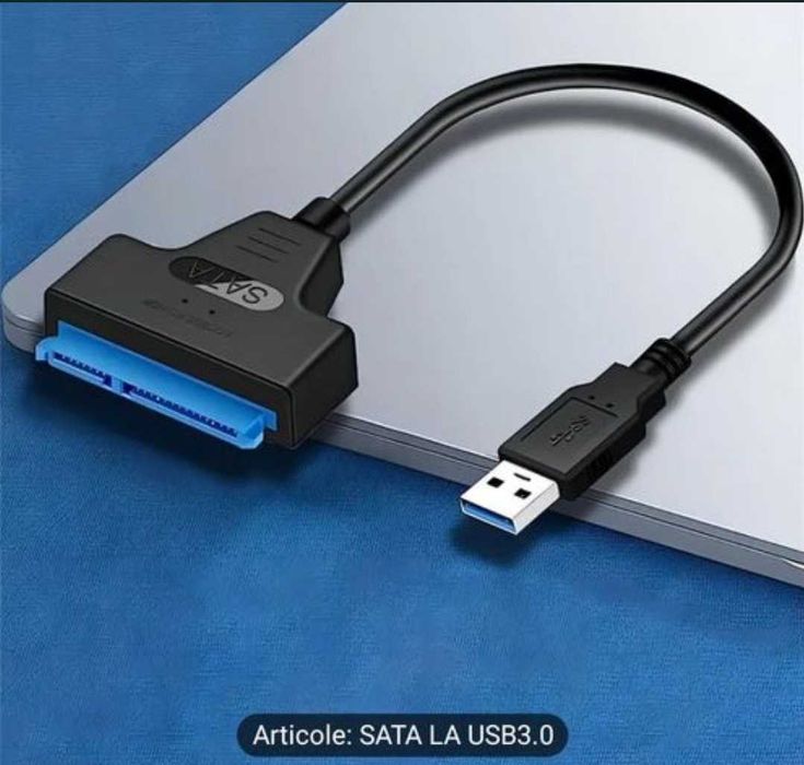Cablu SATA USB sau sata Tip C transfer date Hardisk HDD SSD