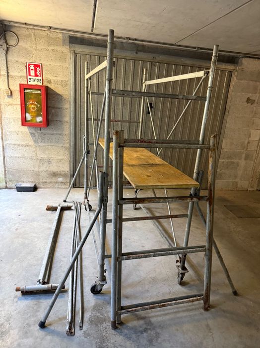 Schela mobila otel zincat 4,5 metri