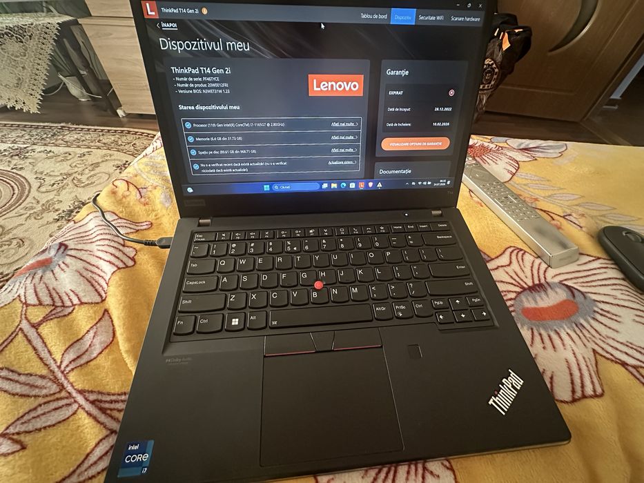 Vând Lenovo Thinkpad T14 Gen 2 Cu Sim 4G