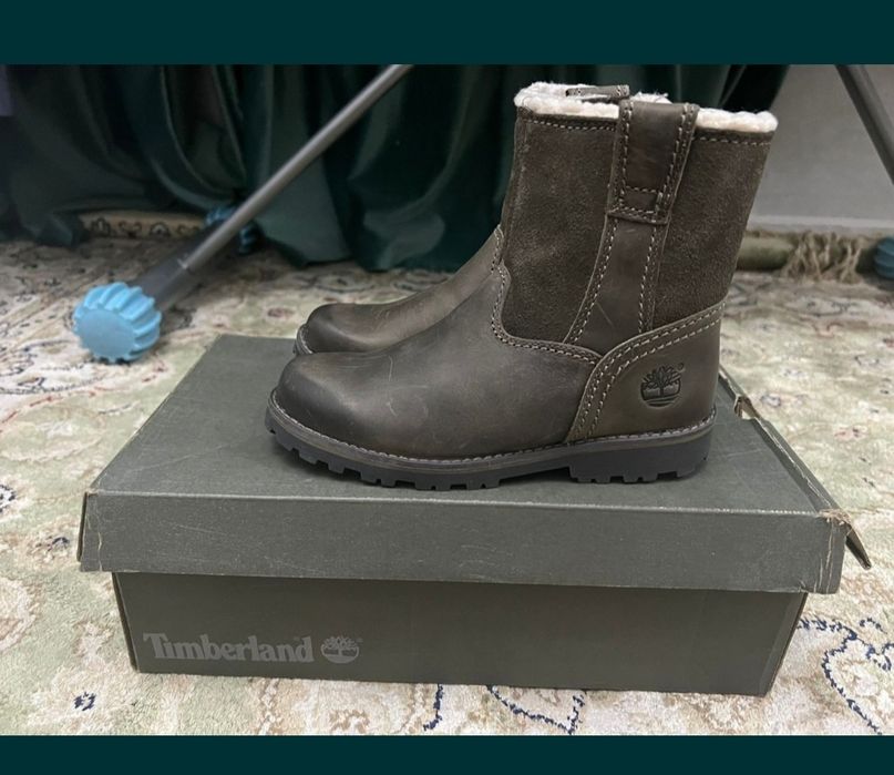 Ботинка новый кожаный timberland