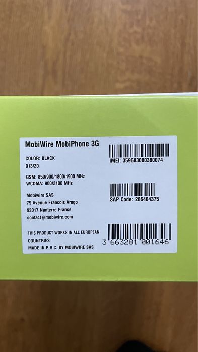 Telefon MobiWire MobiPhone 3G Vodafone