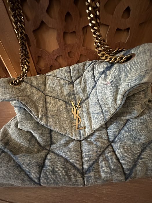 Geanta YSL denim