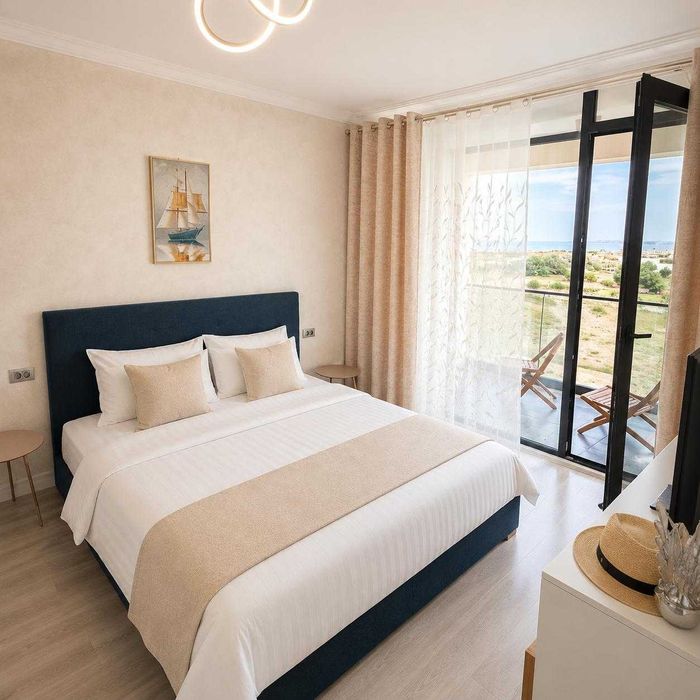 Apartament 2 camere regim hotelier/pe zi Roco Tower pe plaja in fata complexului Phoenicia