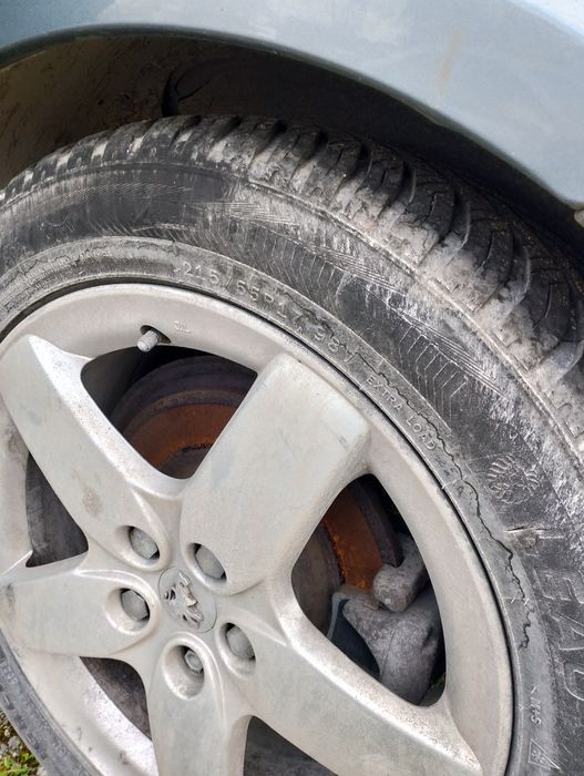 Лети джанти 16 с гуми215/55/16 за пежо