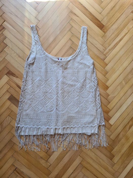 top cu franjuri / maieu