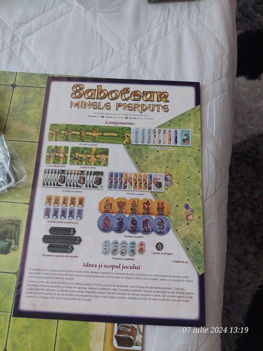 Vând joc de societate Saboteur minele pierdute