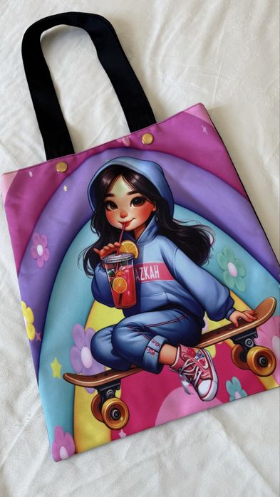 Кыз балаларга арналган шопперлер