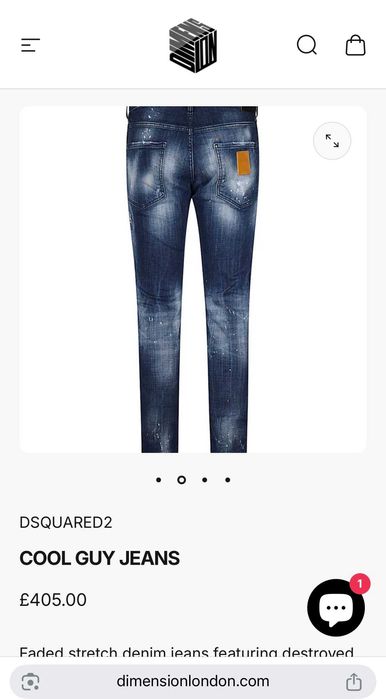 Дънки Dsquared2 S74LB0798