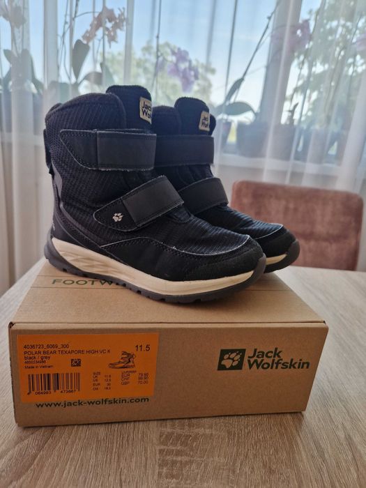 Ботуши JACK WOLFSKIN - водоустойчиви и термоизолирани, размер 30