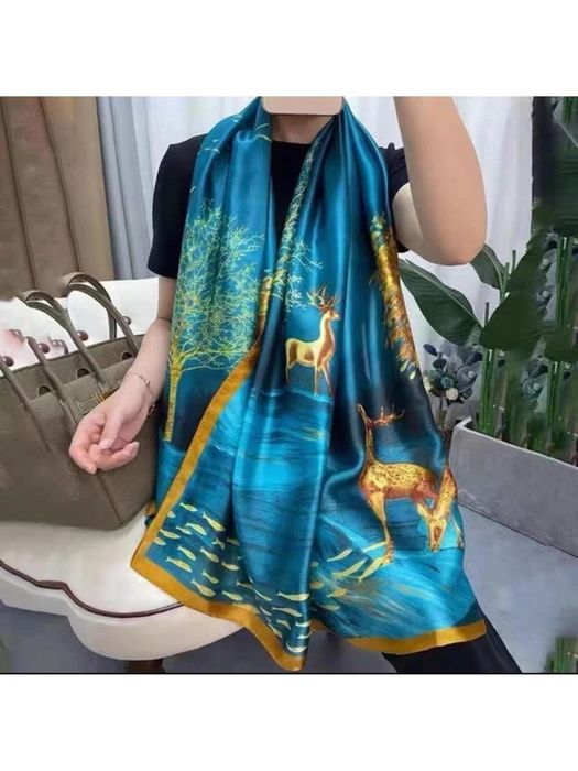 Сатен дамски шал