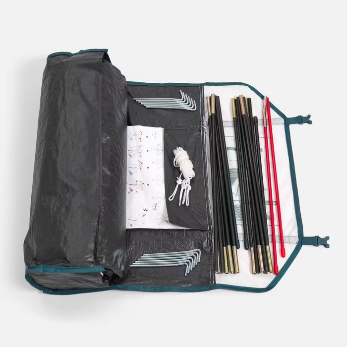 Cort de camping 3 locuri, MH100 Fresh & Black