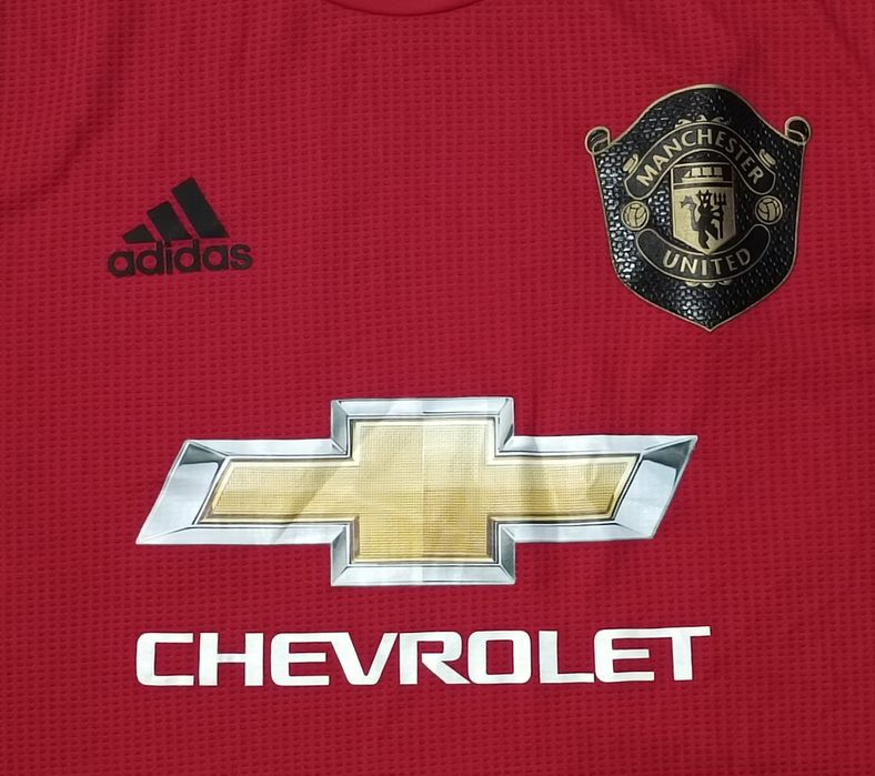 Adidas Manchester United 2019/20 Home Jersey тениска M Адидас Манчестър Юнайтед футбол домакинска фланелка