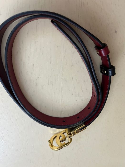 Двусторонний ремень Gucci GG Marmount