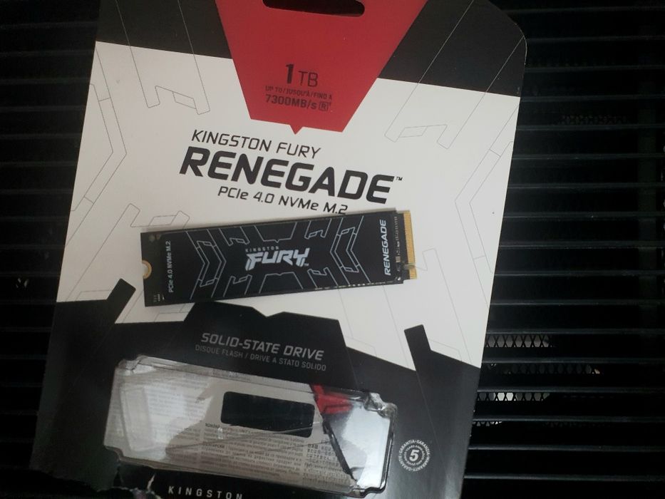 Kingston Fury Renegade 1TB SSD M.2 NVME