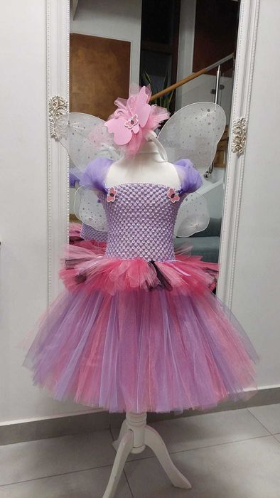 Rochita TUTU Zana Fluturas Fluture Serbare Carnaval petrecere copii