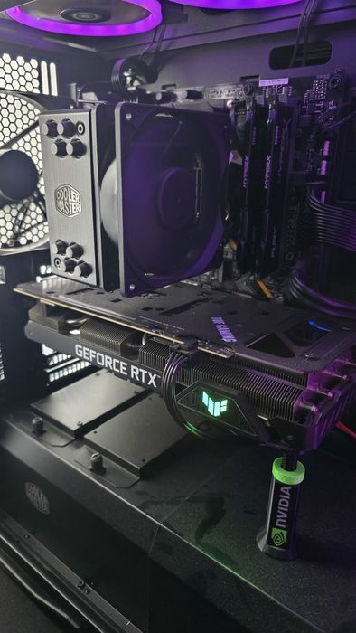 ASUS TUF Z370 + i5-9400F + RTX 3060 TI + Cooler Master Hyper 212 Black Edition