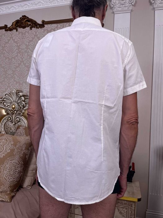 Cămașă originală Kenneth Cole – mărimea M, albă, nouă cu etichetă