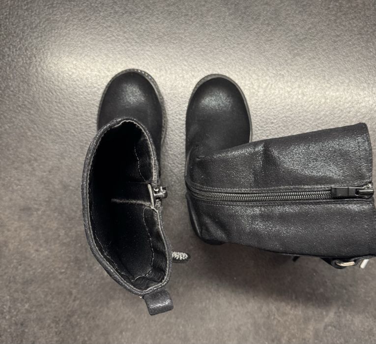 Детски черни ботуши