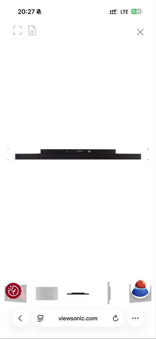 Monitor touchscreen LED VA ViewSonic 32” Full HD