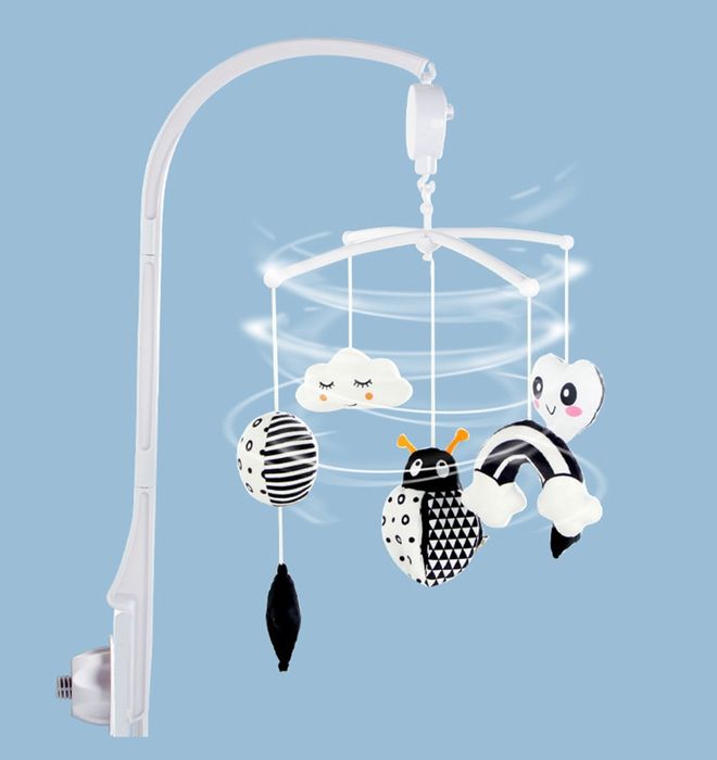 Музикална въртележка за бебешка кошара