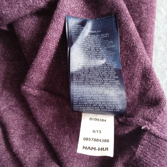 КАТО НОВ TOMMY HILFIGER XL V-Neck Premium Cotton Knit Jumper пуловер