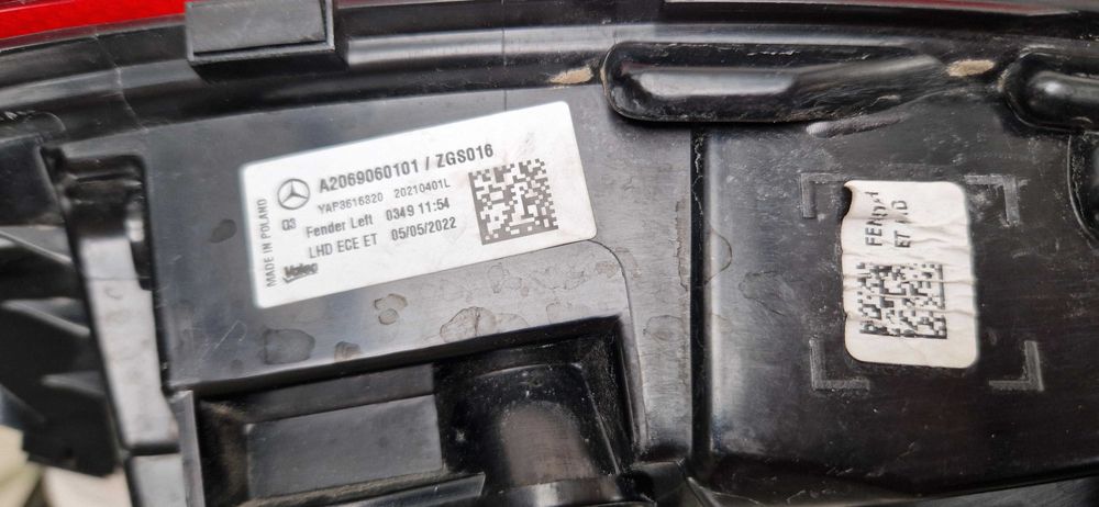 W206 стоп комби W206 stop комплект