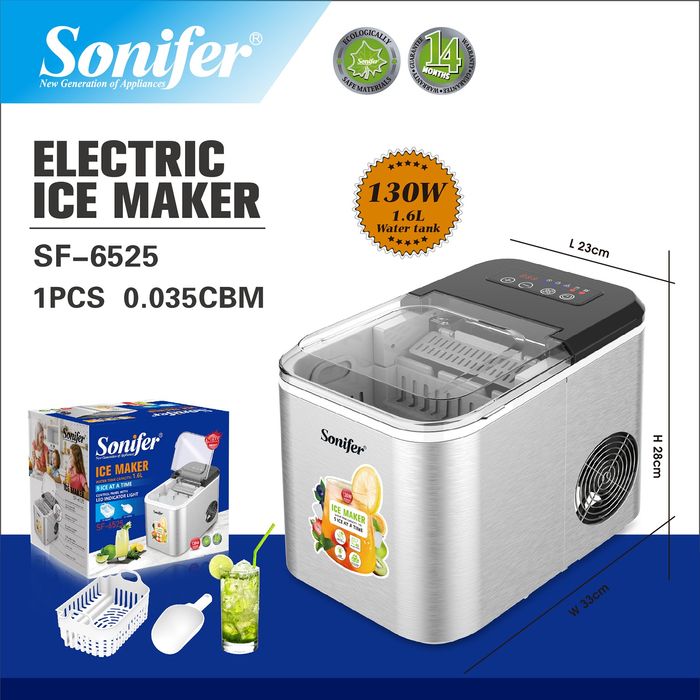 Ледогенератор, icemaker machine, muz mashinasi SONIFER SF-6525 ORGINAL