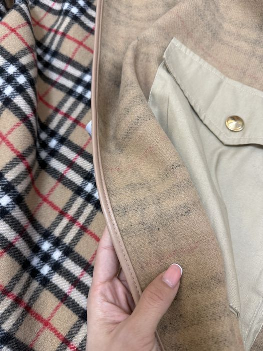 Пончо Burberry 100% кашемир