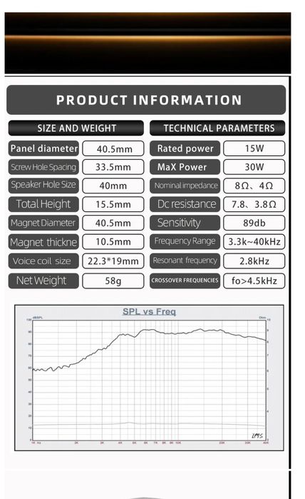 Ленточный вч твитер