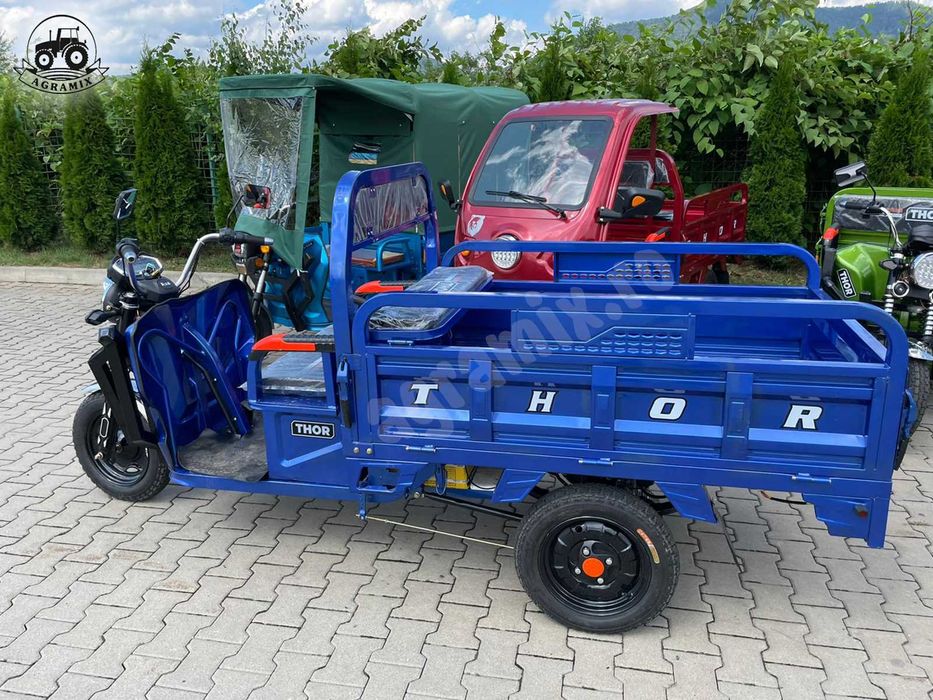 Triciclu electric THOR HOBBY nou cu bena Agramix