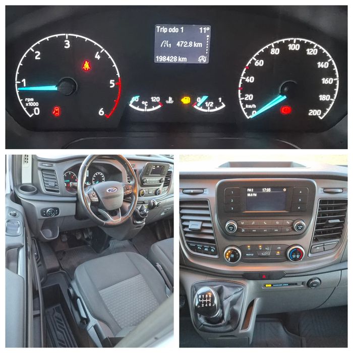Ford Custom 2020 2.0TDCI 131CP 9 locuri lung inalt inmatriculat
