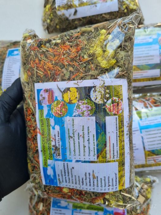 Горный чай экологический чистый Tog' choyi чай горного Шакшама