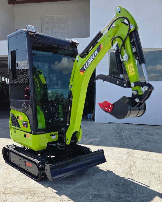 Miniexcavator Lubeck W169Y CAB- Motor YANMAR- Garantie 2 ani- Factura externă fara TVA