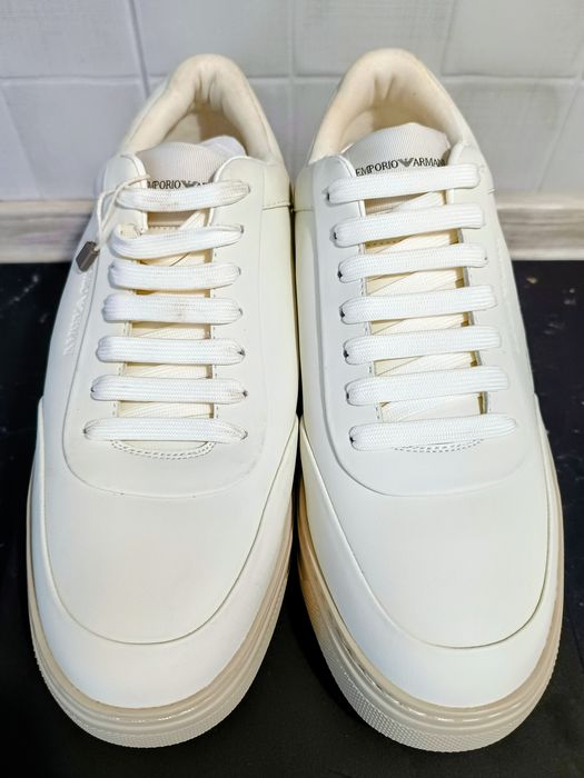 Vând adidași casual originali din piele Emprio Armani nr.43