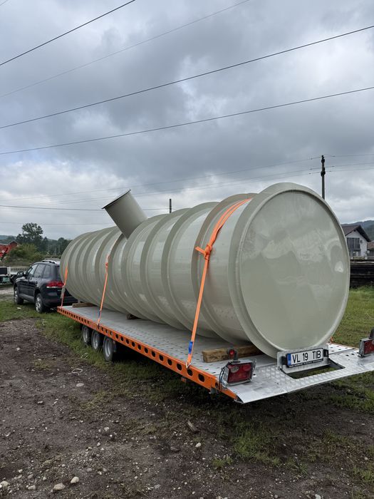 Bazin vidanjabil rezervor apa pluviala si incendiu din polipropilena