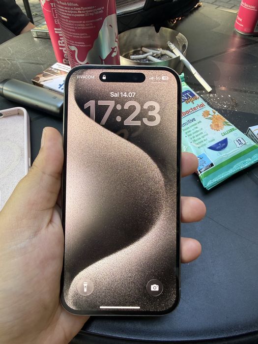 Iphone 15 pro 256gb platinium
