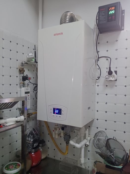 Услуги сантехника Установка и ремонт двух контурных  котлов и т.д