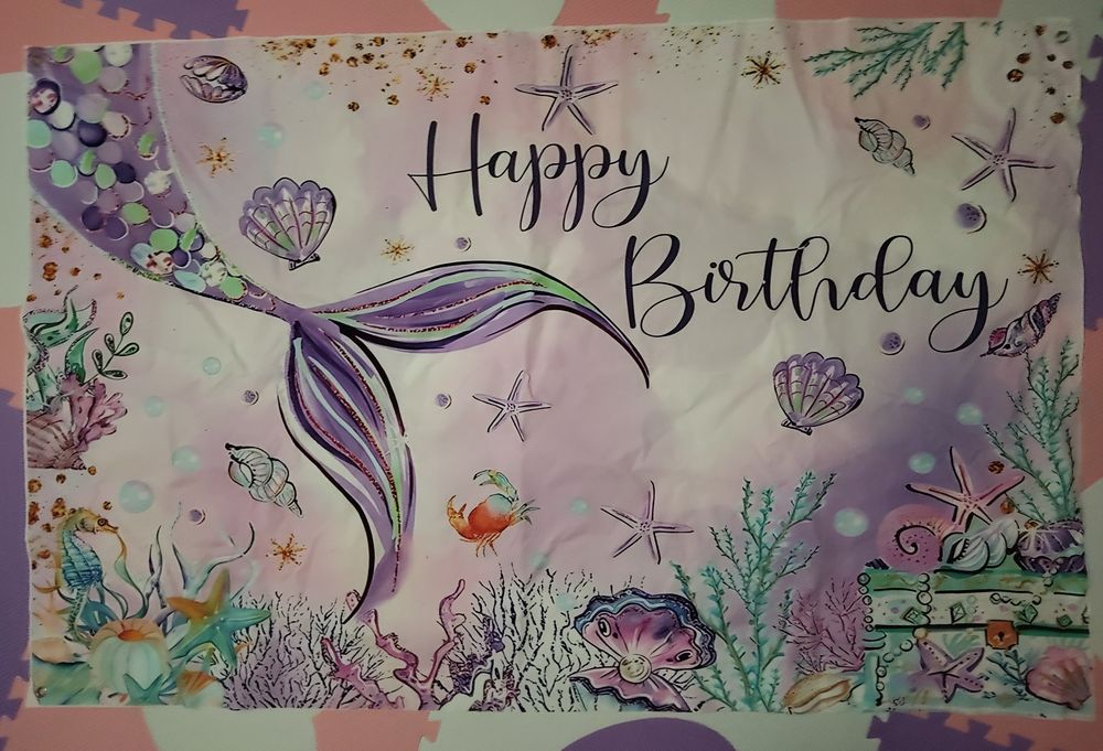 Лот за рожден ден на тема русалка