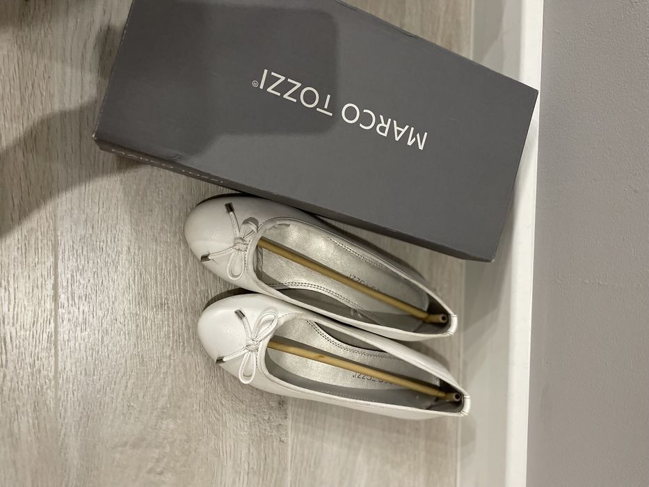 Балетки белые/свадебные