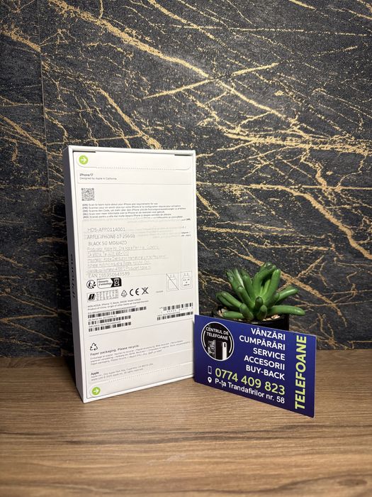 Iphone 17/256Gb/Garantie 2Ani Centrul de Telefoane/Rate