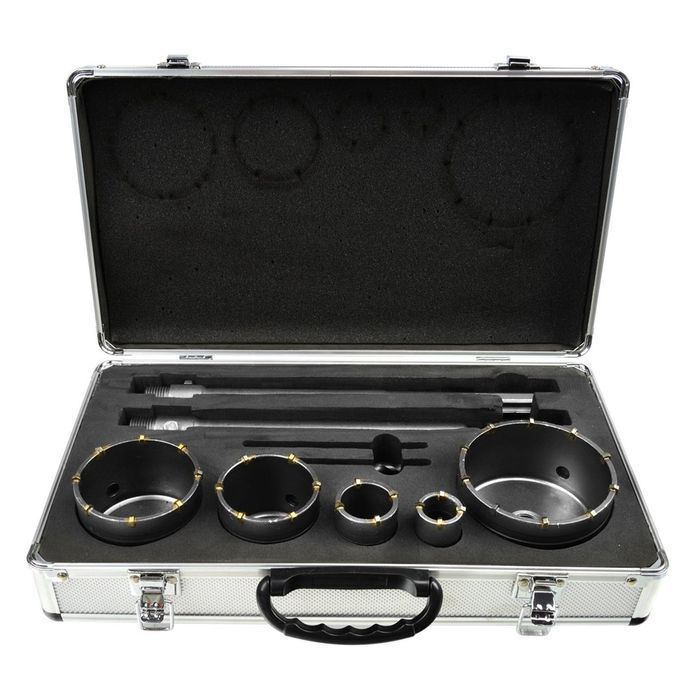 Set carote pentru beton 9 piese