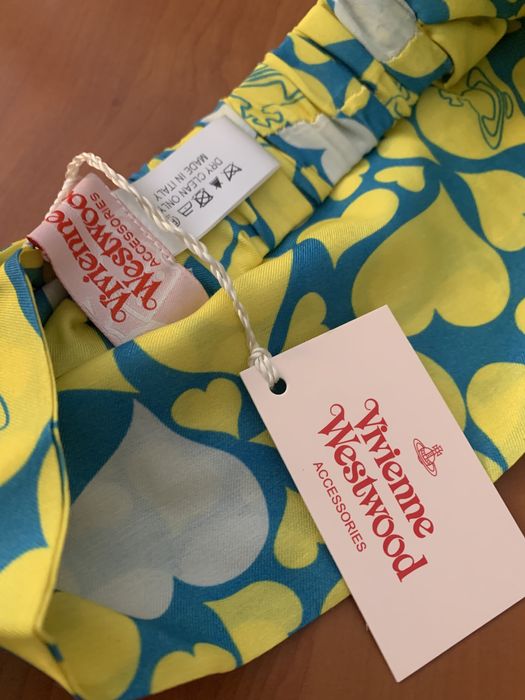 Bandana de par Vivienne Westwood rosie/galbena