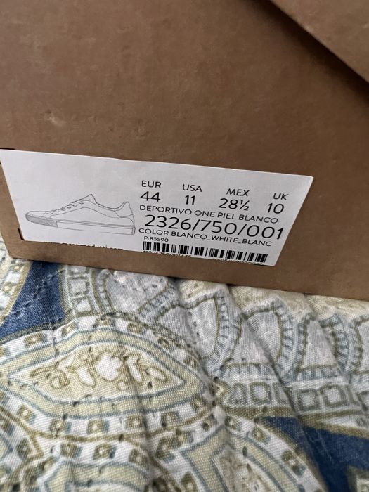 Сникърси Massimo Dutti-44 размер,естествена кожа